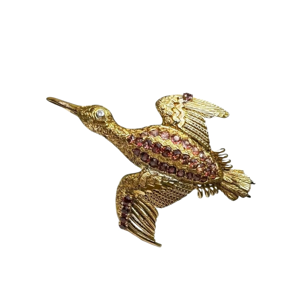 HERMÈS Broche oiseaux - Castafiore