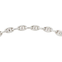 Hermès Collier Pierre Lefèvre Chaîne d'ancre Argent - Castafiore
