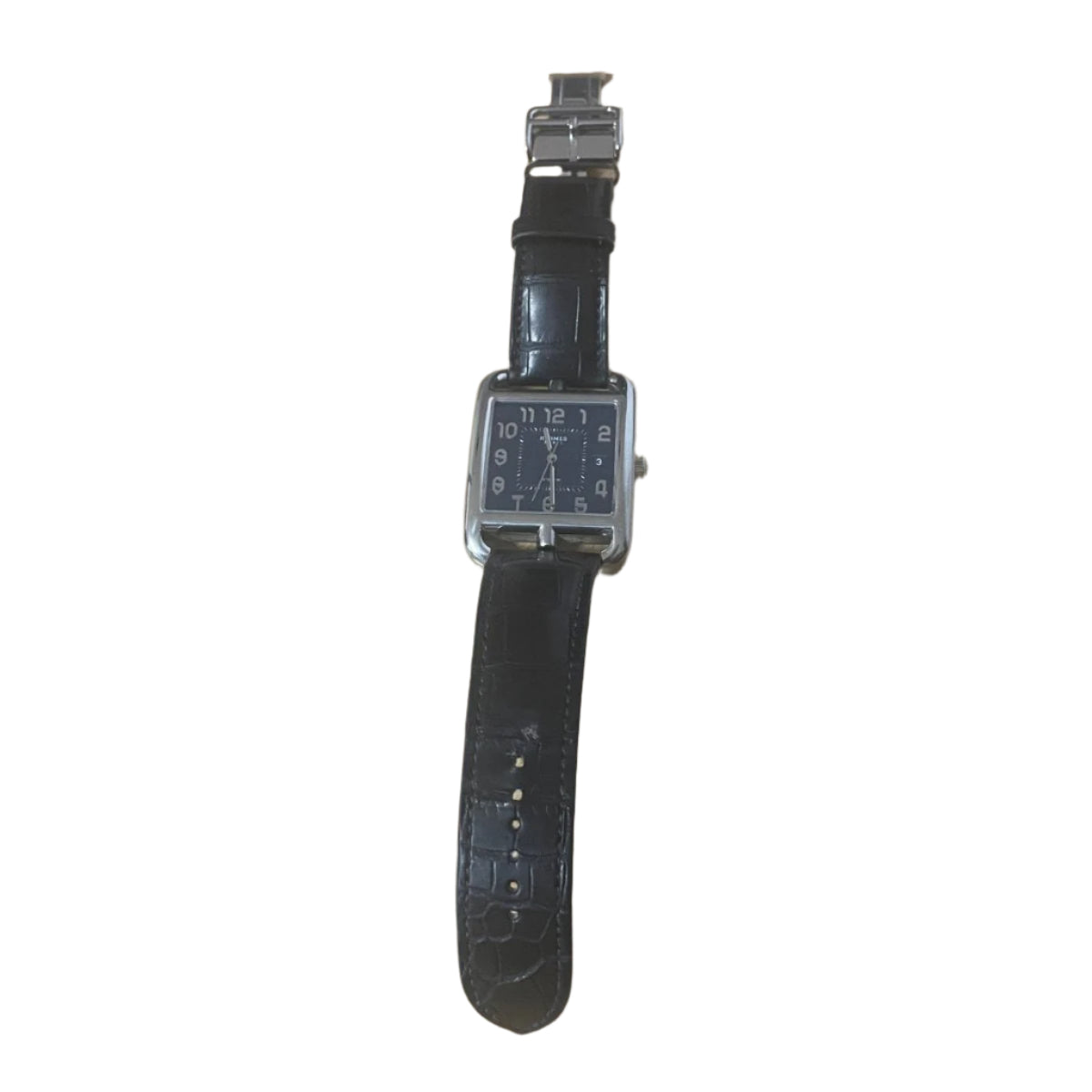 Hermès montre Cape cod TGM bleue - Castafiore