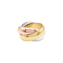Bague Cartier, "Trinity", or jaune, or blanc, or rose.