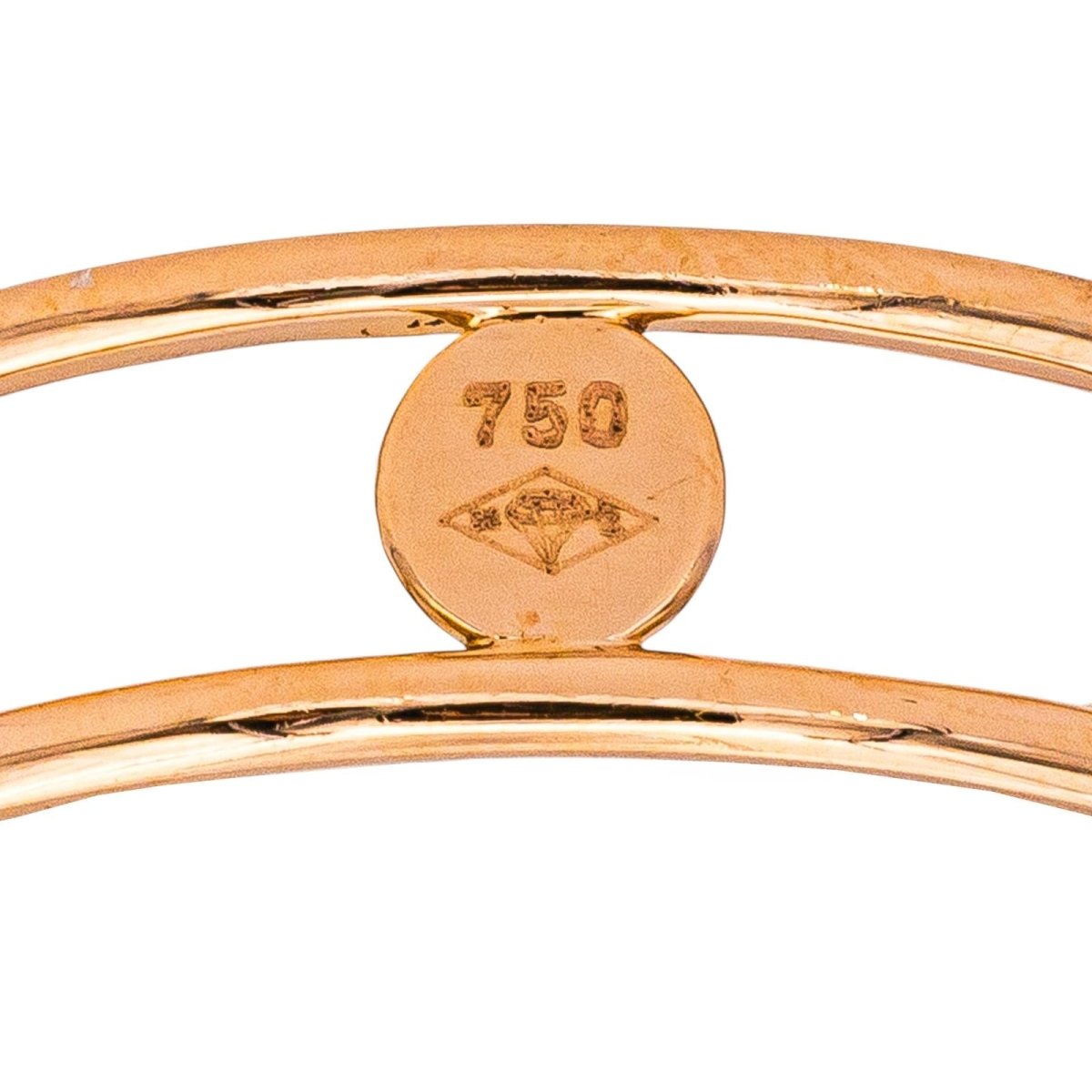 La Brune & la Blonde Bague Solitaire Or rose Diamant - Castafiore