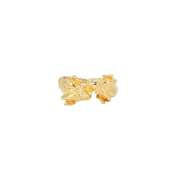 LALAOUNIS Bague tête de bélier en or jaune - Castafiore