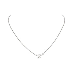Louis Vuitton Collier Idylle Blossom Or blanc Diamant - Castafiore