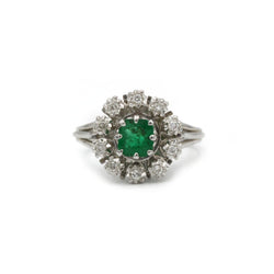 Marguerite - Or, diamants et émeraude - Castafiore