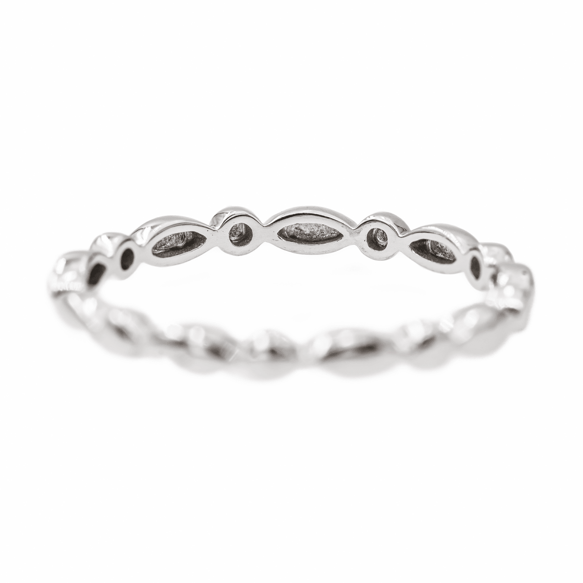 Mauboussin Bague Alliance Or blanc - Castafiore