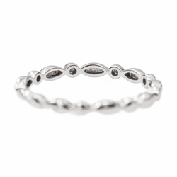 Mauboussin Bague Alliance Or blanc - Castafiore