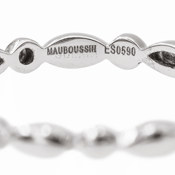 Mauboussin Bague Alliance Or blanc - Castafiore