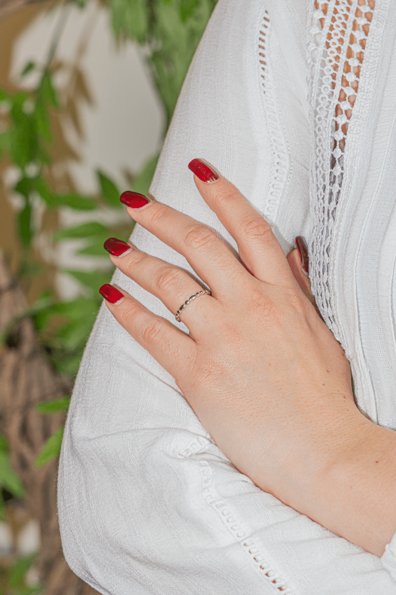 Mauboussin Bague Alliance Or blanc - Castafiore