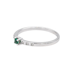 Mauboussin Bague  Capsule d'émotions  Or blanc  Emeraude