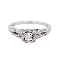 Mauboussin Bague Chance of Love Or blanc Diamant - Castafiore