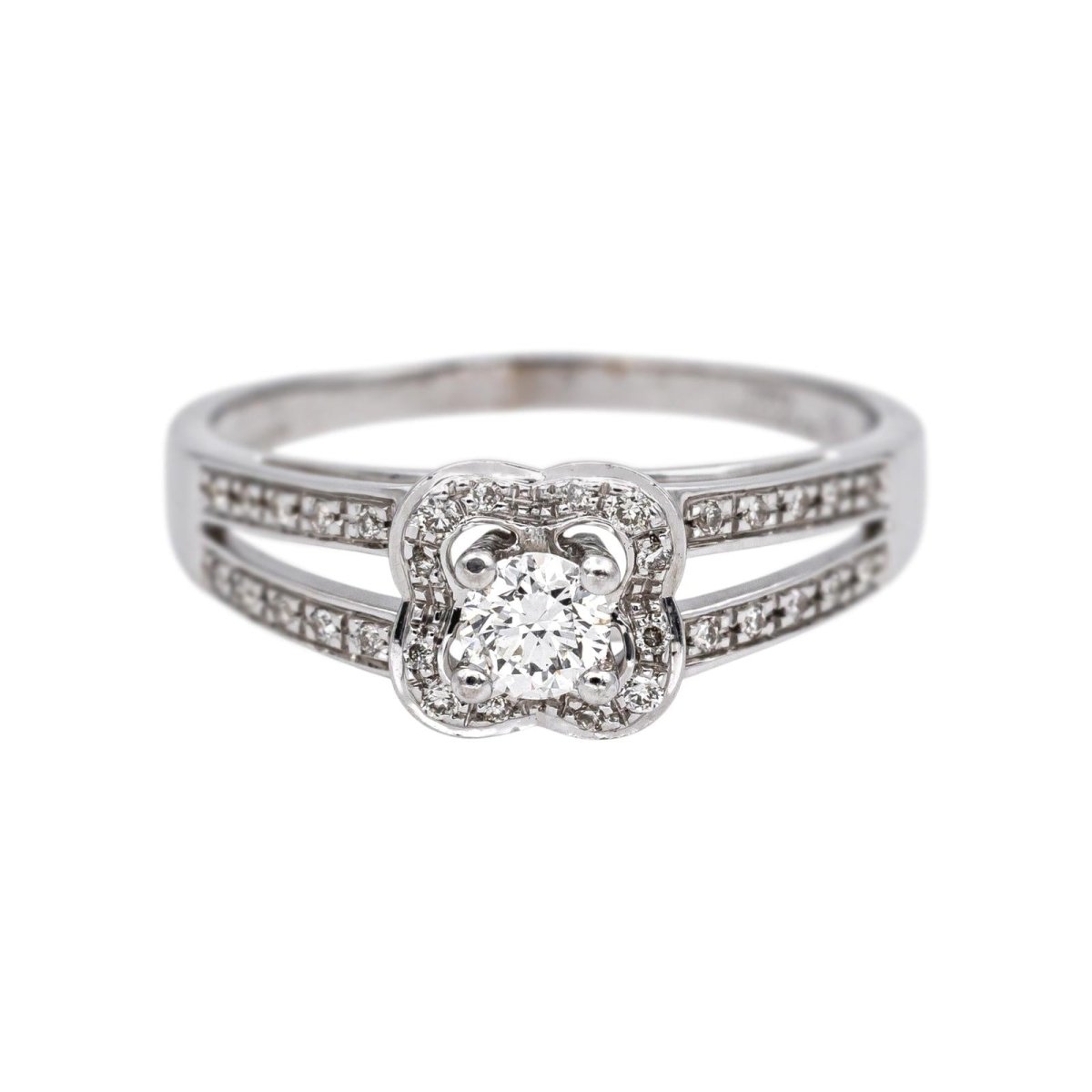 Mauboussin Bague Chance of Love Or blanc Diamant - Castafiore