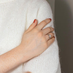 Mauboussin Bague Chance of Love Or blanc Diamant - Castafiore