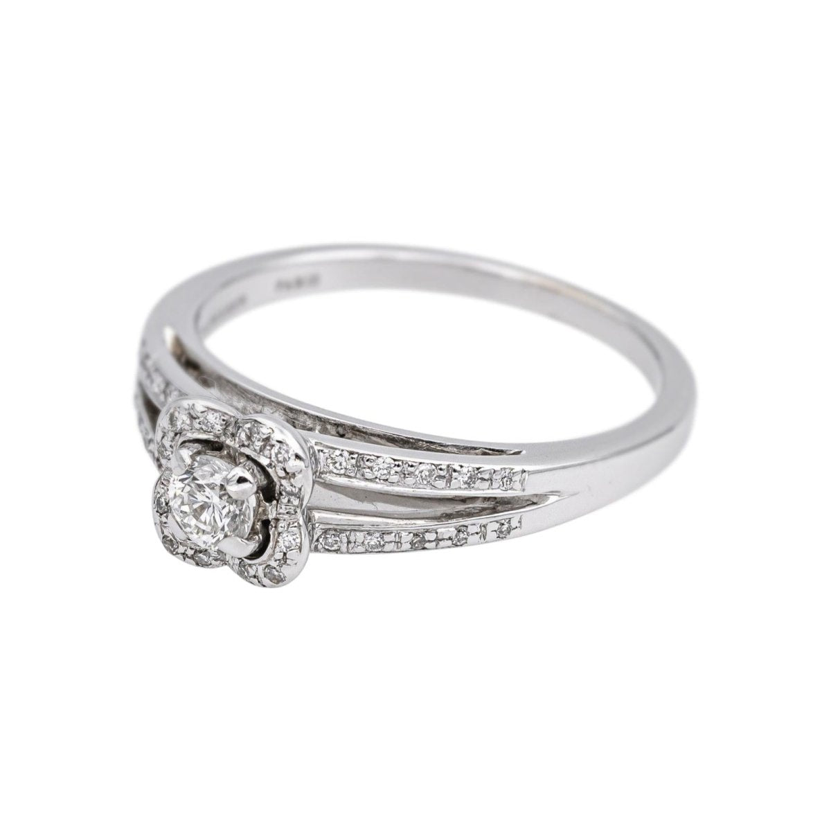 Mauboussin Bague Chance of Love Or blanc Diamant - Castafiore