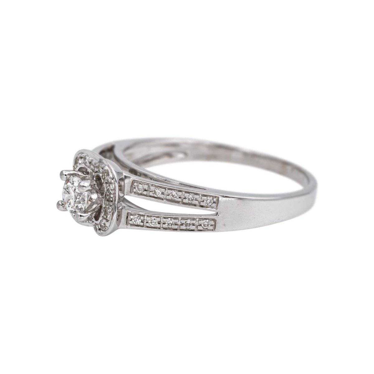 Mauboussin Bague Chance of Love Or blanc Diamant - Castafiore