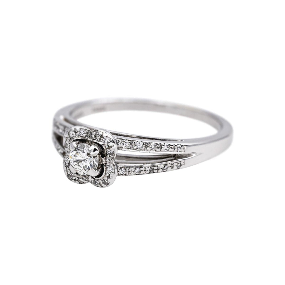 Mauboussin Bague Chance of Love Or blanc Diamant - Castafiore