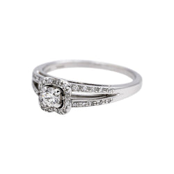 Mauboussin Bague Chance of Love Or blanc Diamant - Castafiore