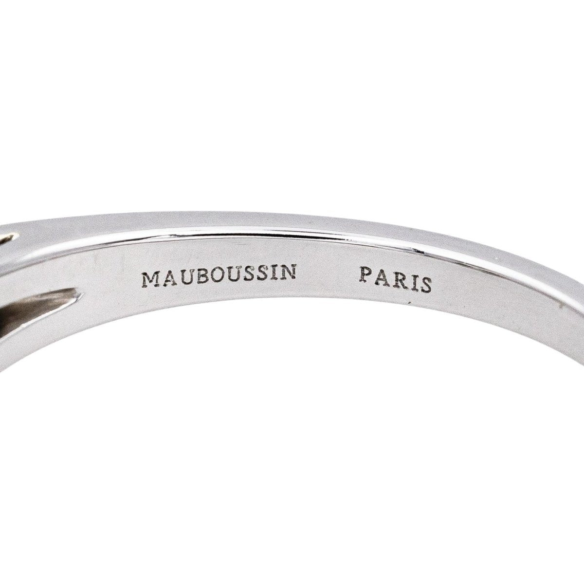 Mauboussin Bague Chance of Love Or blanc Diamant - Castafiore