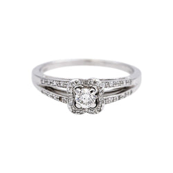 Mauboussin Bague Chance of Love Or blanc Diamant - Castafiore