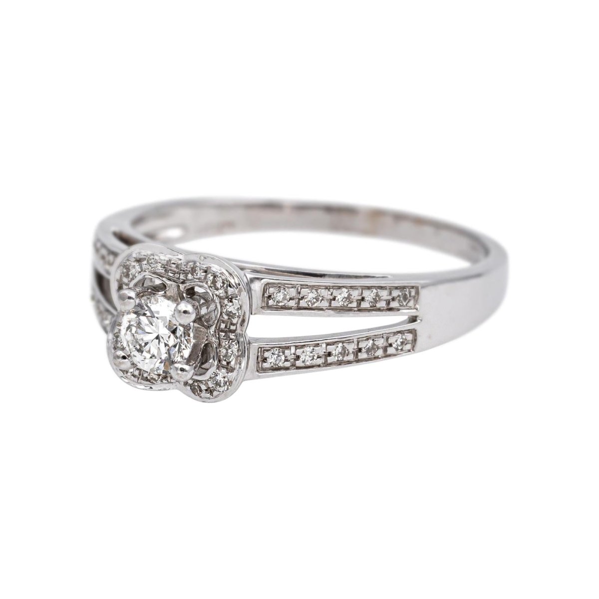Mauboussin Bague Chance of Love Or blanc Diamant - Castafiore