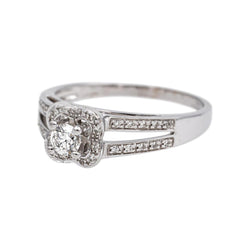 Mauboussin Bague Chance of Love Or blanc Diamant - Castafiore