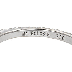 Mauboussin Bague Solitaire Fan du premier jour Or blanc Diamant - Castafiore