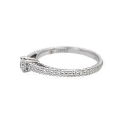 Mauboussin Bague Solitaire Fan du premier jour Or blanc Diamant - Castafiore