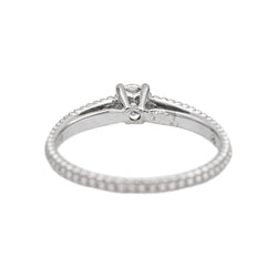 Mauboussin Bague Solitaire Fan du premier jour Or blanc Diamant - Castafiore