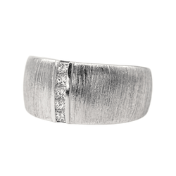Mauboussin Bague Un petit pont d'amour Or blanc Diamant - Castafiore