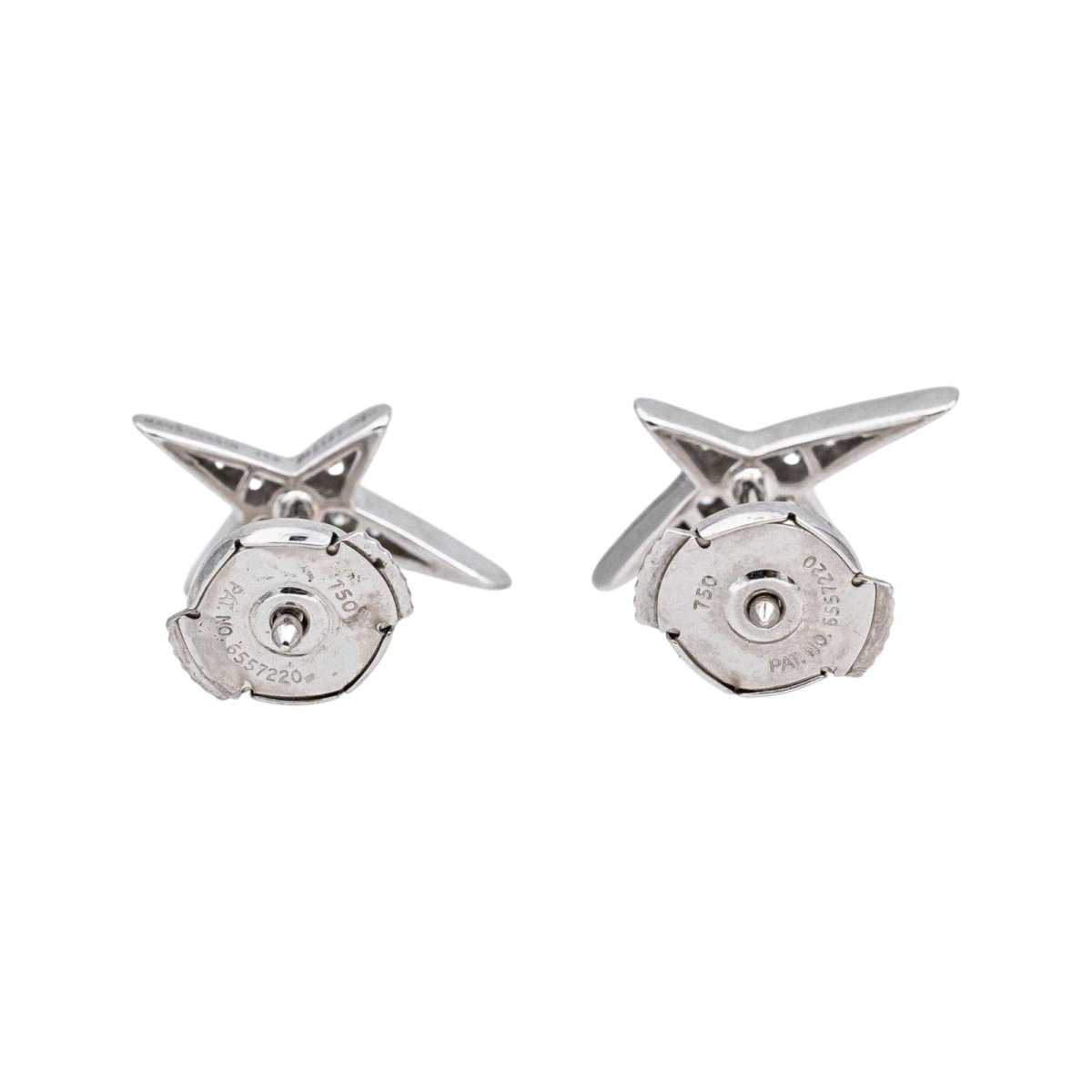 Mauboussin Boucles d'oreilles French Valentine Or blanc Diamant - Castafiore