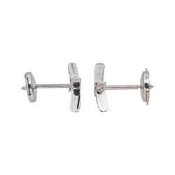 Mauboussin Boucles d'oreilles French Valentine Or blanc Diamant - Castafiore