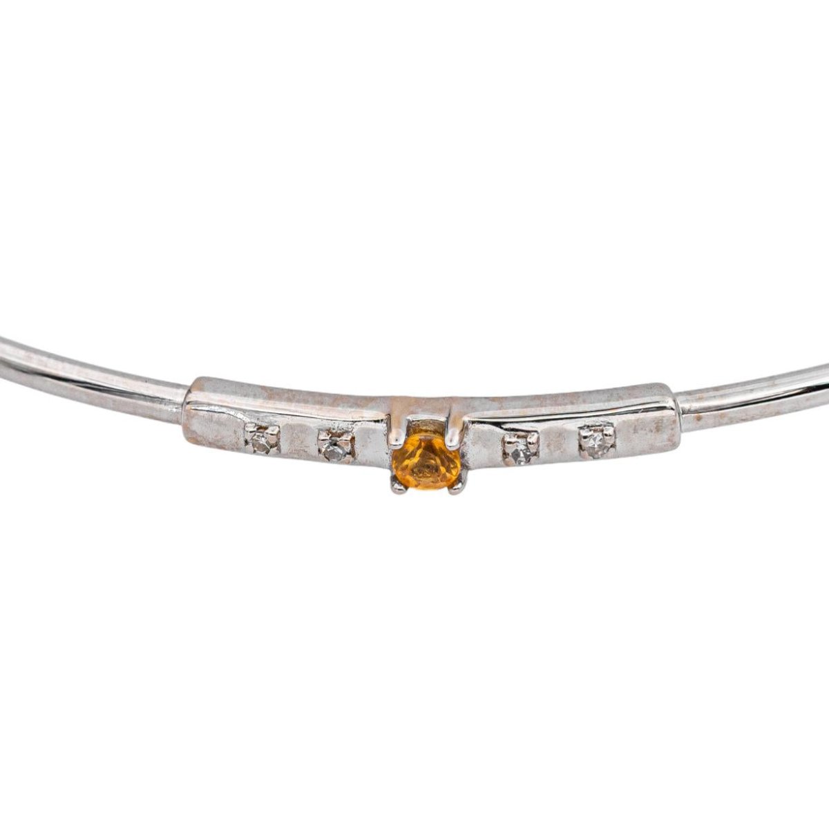 Mauboussin Bracelet Capsule d'émotions Or blanc Saphir jaune - Castafiore