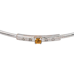 Mauboussin Bracelet Capsule d'émotions Or blanc Saphir jaune - Castafiore