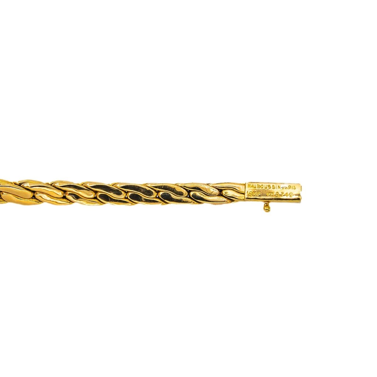 Mauboussin Collier Maille Anglaise Or jaune - Castafiore