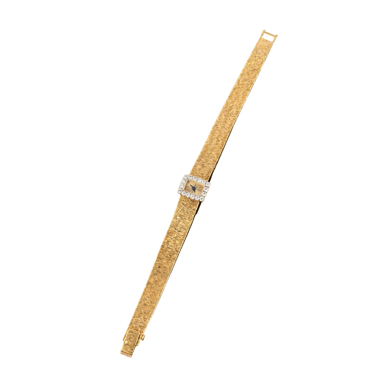 PIAGET montre bracelet dame en or jaune et diamants