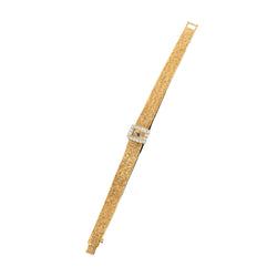 PIAGET montre bracelet dame en or jaune et diamants