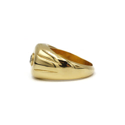 Chevalière - Or et Diamant