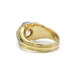 Chevalière - Or et diamant