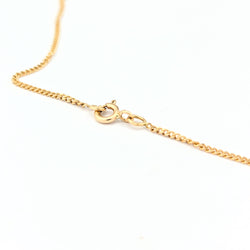 Collier coeur en or jaune et diamants