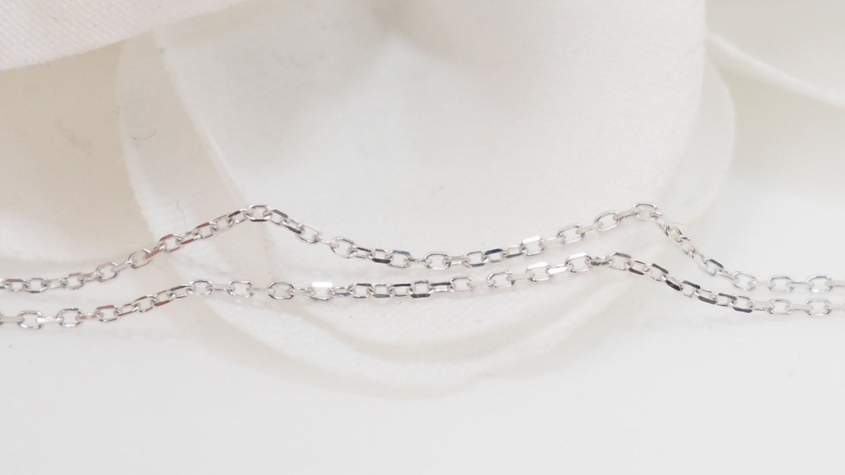 Collier Dinh Van Le Cube diamant en or blanc et diamant