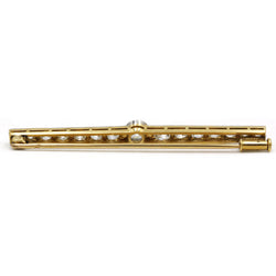 Broche - Or, Platine et Diamants