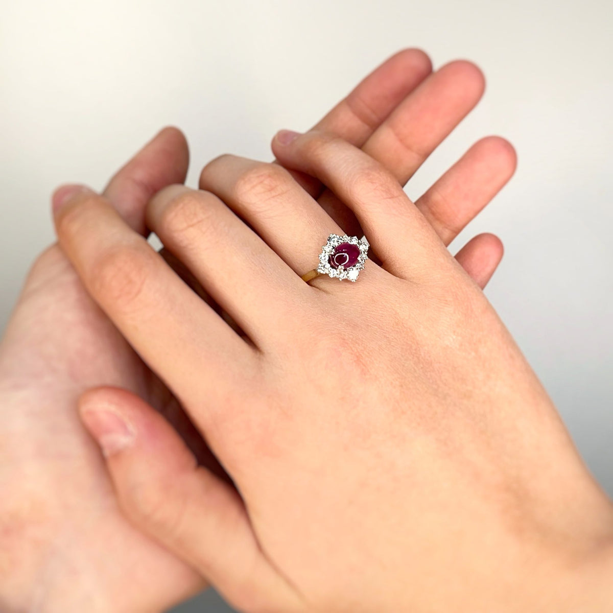 Bague - Or, Rubis & Diamants