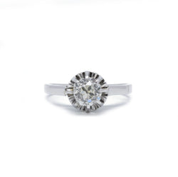 Solitaire - Or, Platine & Diamant