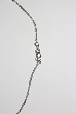Collier Croix saphirs Or Blanc