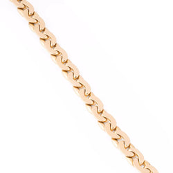 Bracelet Gourmette VAN CLEEF & ARPELS mailles arrondies en or jaune