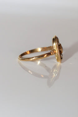 Bague Ovale Ajouré Saphir
