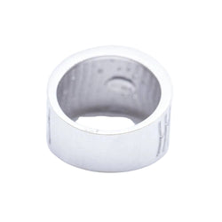 Bague BAMBU en or blanc et diamants d'occasion