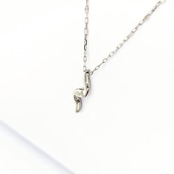 Collier en or blanc et diamant