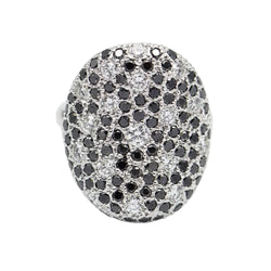 Bague Pavée ALEGORIA en or blanc et diamants