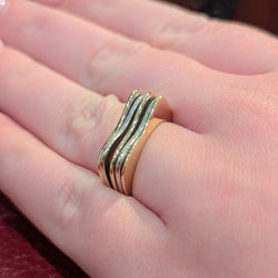 Bague or jaune