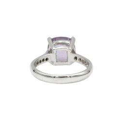 Bague - Or, Diamants, Améthyste